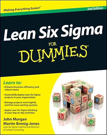 Lean Six Sigma For Dummies 2nd Edition book cover