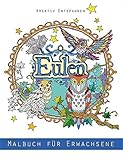 Eulen - Malbuch für Erwachsene: Kreativ entspannen - Eckhard Freytag, Babett Nestroi 