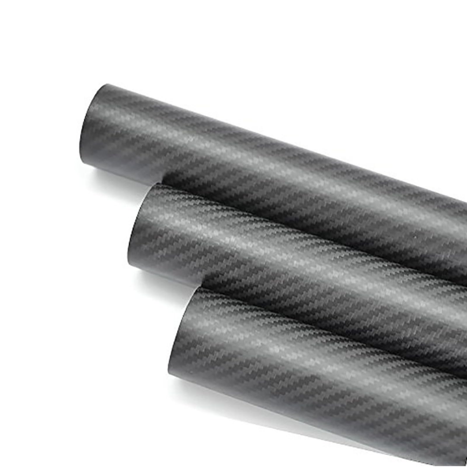 Rura z włókna węglowego, 2 szt. 3K, długość 500 mm, matowy diagonalny, używana do latawców, samolotów zdalnie sterowanych, artykułów DIY (15 x 14 .)(15mmx14mmx2pcs)