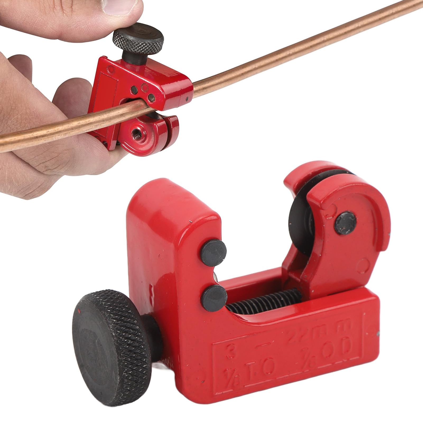 Mini Tubing Cutter Tool Multi Use Compact Small 1/8 to 7/8 Inch Pipe Cutter for Steel Brass Copper Plastic