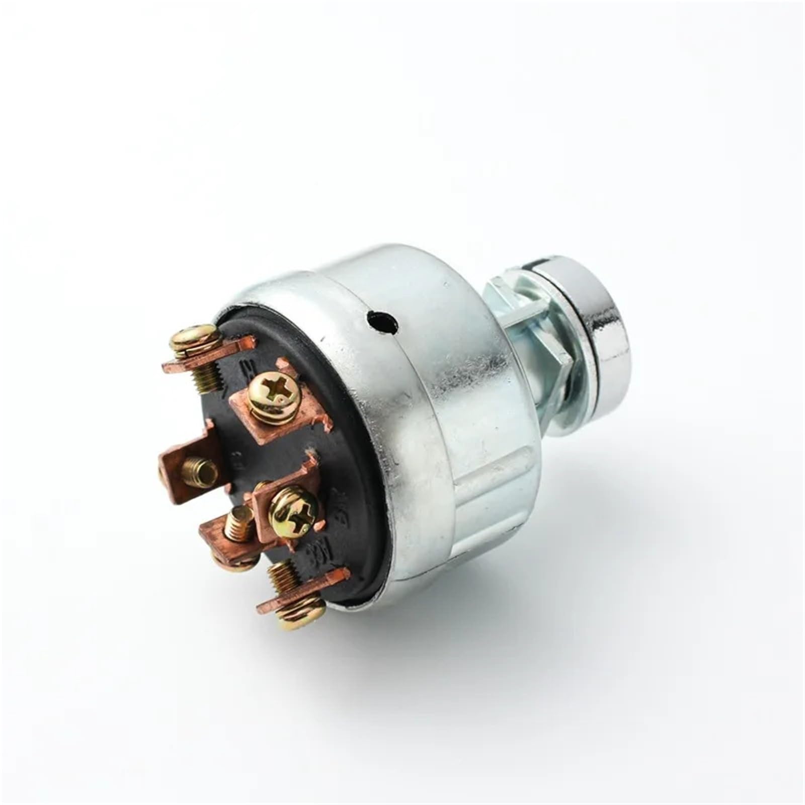 Interruptor de llave encendido para excavadora tractor compatible con YN50S00002F1 Kobelco SK200-3 SK200-5 4 posiciones 6 terminales 2 llaves interruptor de encendido del coche