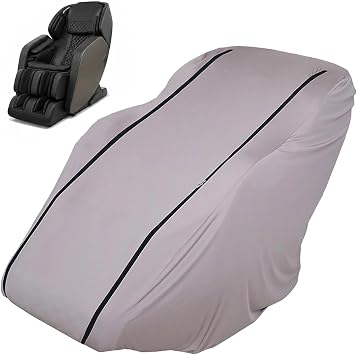 Massage Chair Cover for Ogawa Master Sensei 2020-2022, Stretch Full Coverage Slipcover, Soft Elastic Dust Protector for Massage Chairs, Machine Washable,A Grey