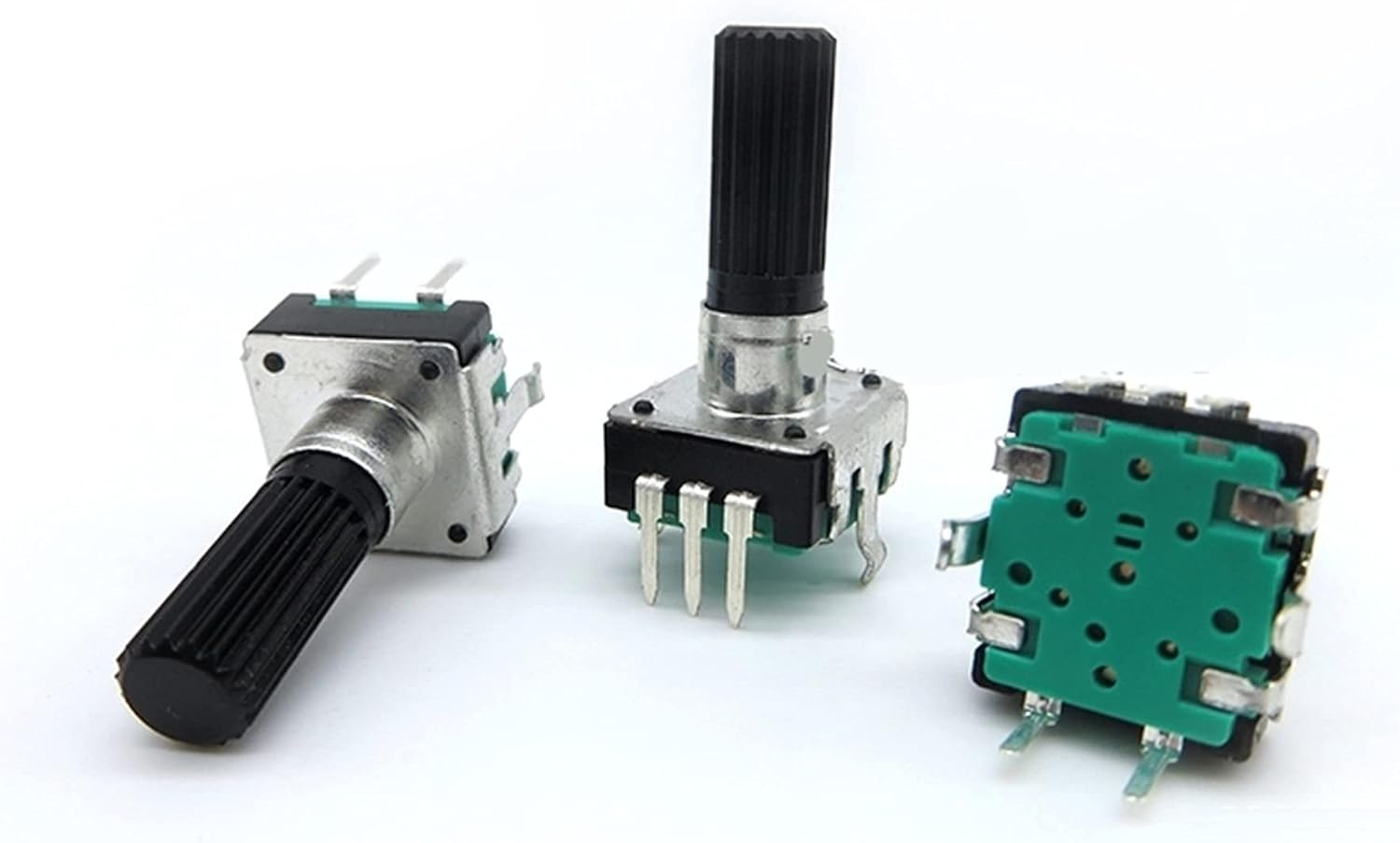 Potentiometer 2pcs EC12 Type 12bit Potentiometer with Switch for Ceramic hob Stereo