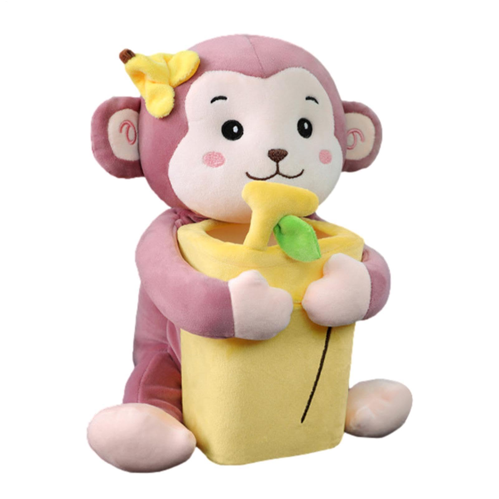 Boîte à mouchoirs pour voiture peluche pour trajets en famille