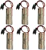 6PCS CR8.LHC 3V 2600mAh Lithium Battery Replacements for TOTO CR8-LHC TH559EDV410R Battery