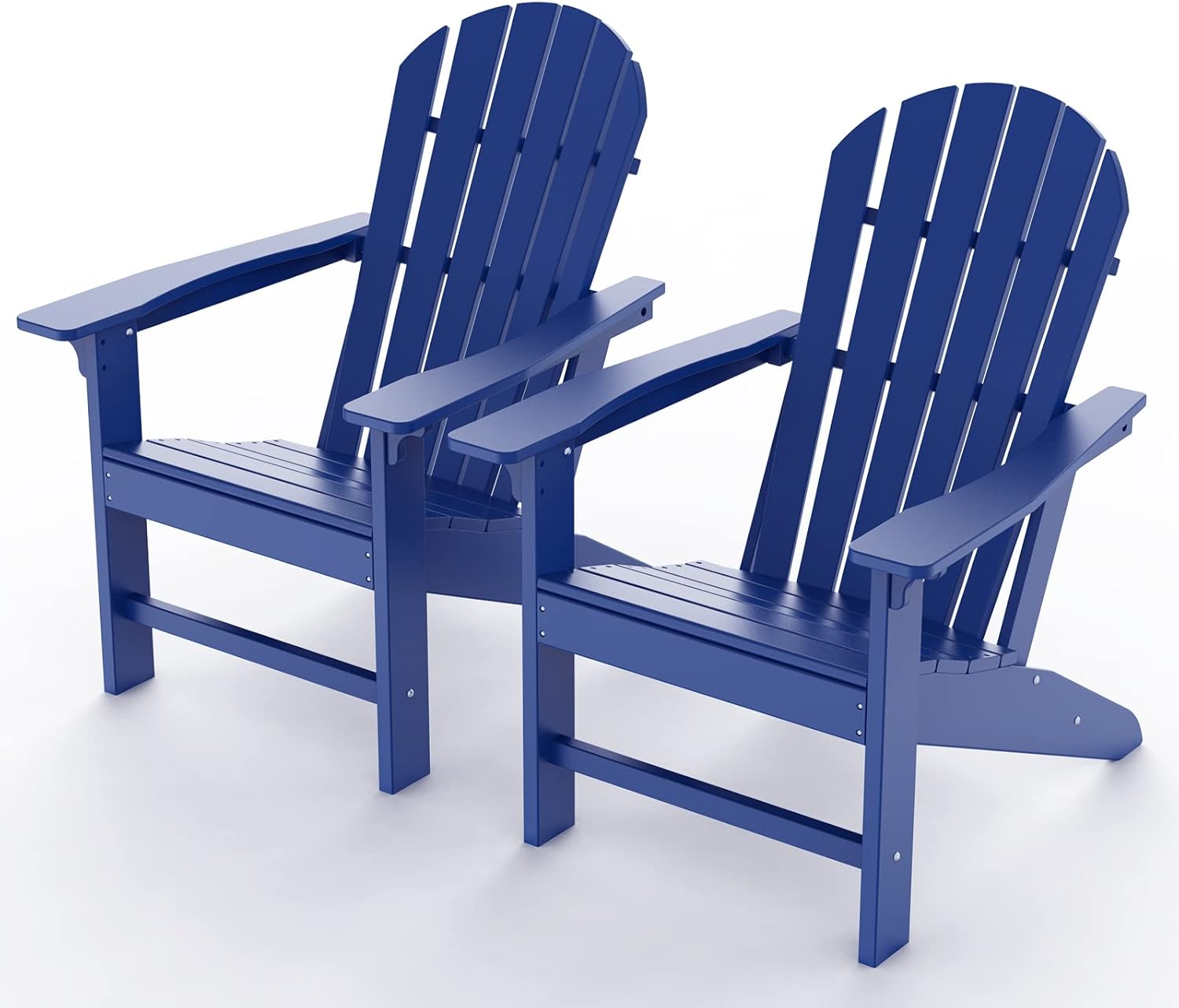 OTSUN Adirondack Chair Set of 2, Large Lawn Chair, Outdoor