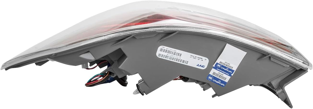 TYC Left Tail Light Assembly Compatible with 2010-2012 Mazda CX-9