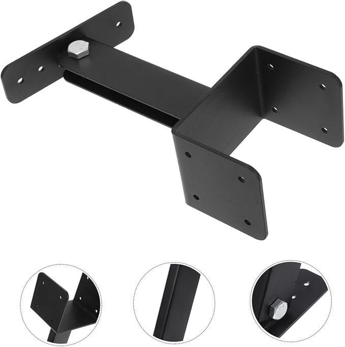 Soporte de acero inoxidable para vigas de pérgola miniatura 7