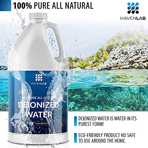 image for HAVENLAB Deionized Water - Demineralized (1 Gallon) Purification Softe