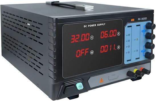 RK-D Series DC Stabilized Power Supply RK-3020D Voltage 0-30V Current 0-20A Power 600W with LED Digital Display