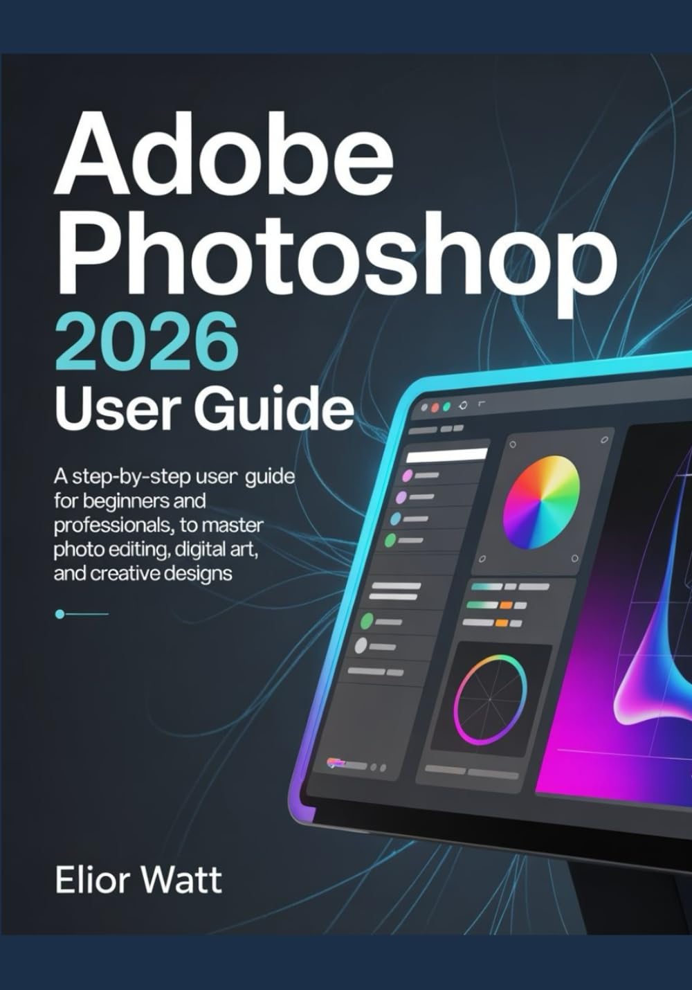 Adobe Photoshop 2026 User Guide: A Step-by-Step Manual for Beginners and Professionals, to Master Photo Editing, Digital Art, and Creative Designs.