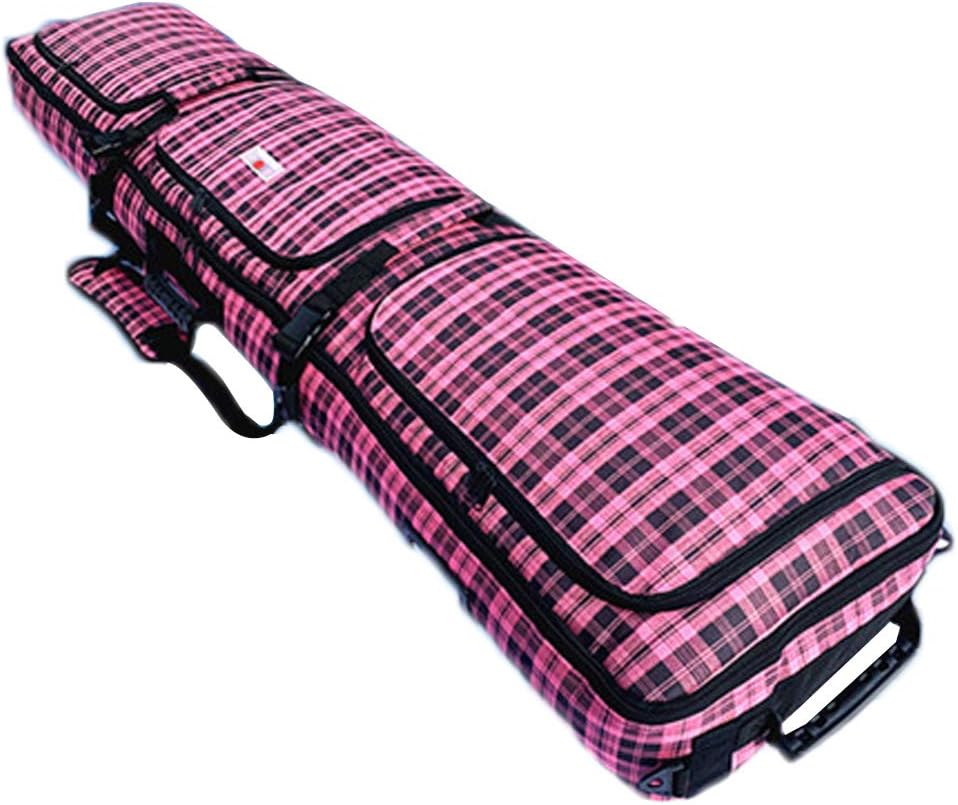 UNISTRENGH Snowboard Bag for Air Travel - Fully Padded Waterproof SnowboardingBag, Durable Multi-Compartment Outdoor Snow Skis Bag