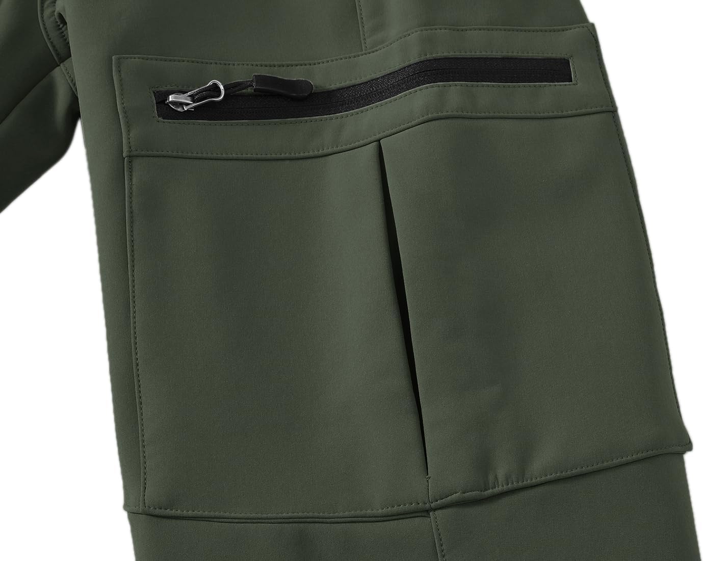 BGOWATU Women's Winter Hiking Pants Fleece Lined Waterproof Windproof Snow Insulated Pants with 6 Pockets - Image 6