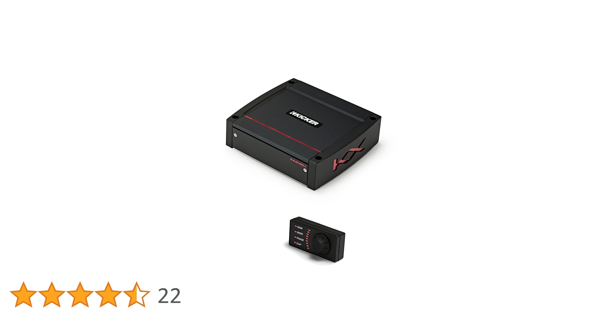 Amazon.co.jp: 【日本正規品】 KICKER 44KXA400.1 パワーアンプ : 車