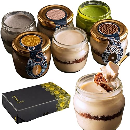 菓匠もりん ティラミス 凛果 ~りんか~り(宇治抹茶2個 ほうじ茶2個 栗 黒胡麻)