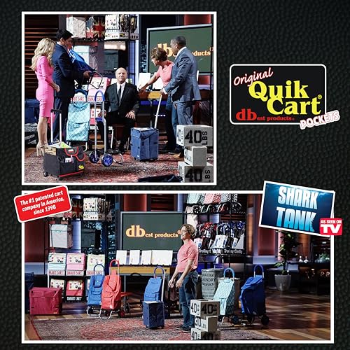 Image of dbest Products Quik Cart Pockets Bundle Sport Rolling Crate