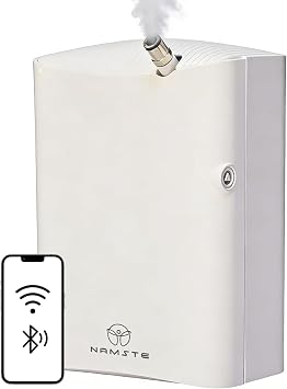 Smart HVAC Scent Diffuser, 3500 Sq.Ft Coverage with WiFi APP | 500ML Waterless Cold Air Aromatherapy Machine, Minimalist Design, for Home, Hotel, Office & Large Rooms
