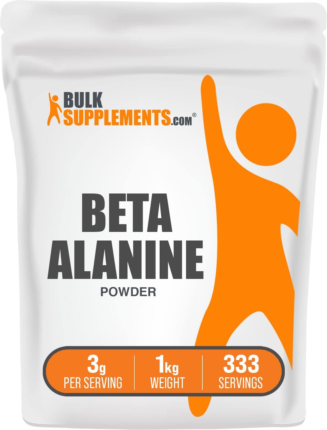 BulkSupplements.com Beta Alanine Powder - Beta-Alanine Supplement