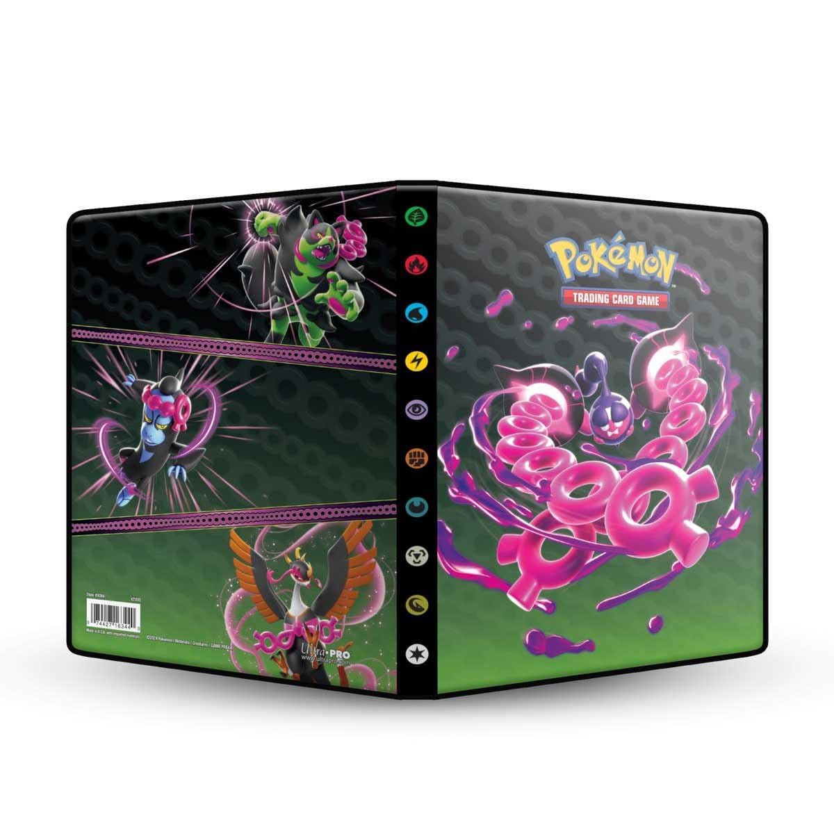 Scarlet & Violet Shrouded Fable 4-Pocket Portfolio for Pokemon