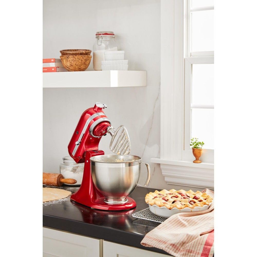 KitchenAid Mieszadło do wypieków średniej wielkości z uchylną głowicą silnika – stal szlachetna 5KSMPB5SS