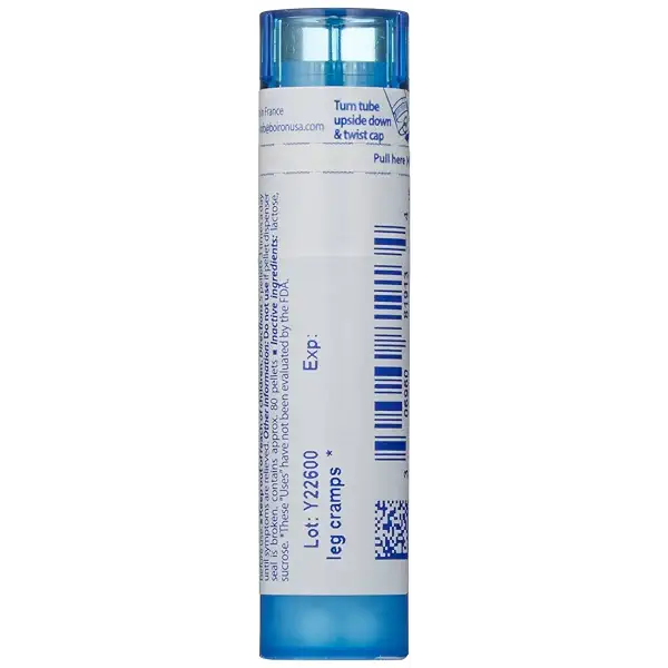 Boiron Zincum Metallicum 30C Homeopathic Medicine for Leg Cramps - 80 Pellets | Single-medicine homeopathic pellets for Leg Cramps. Size: 80 Pellets. 3