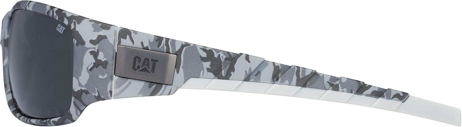 CAT Coffer Polarized Rectangular Sunglasses for Men, Women, 63 mm, UV400 Protection