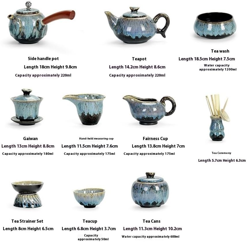 Tea Set Ceramic tea bowl cup office meeting set Teapot Set
