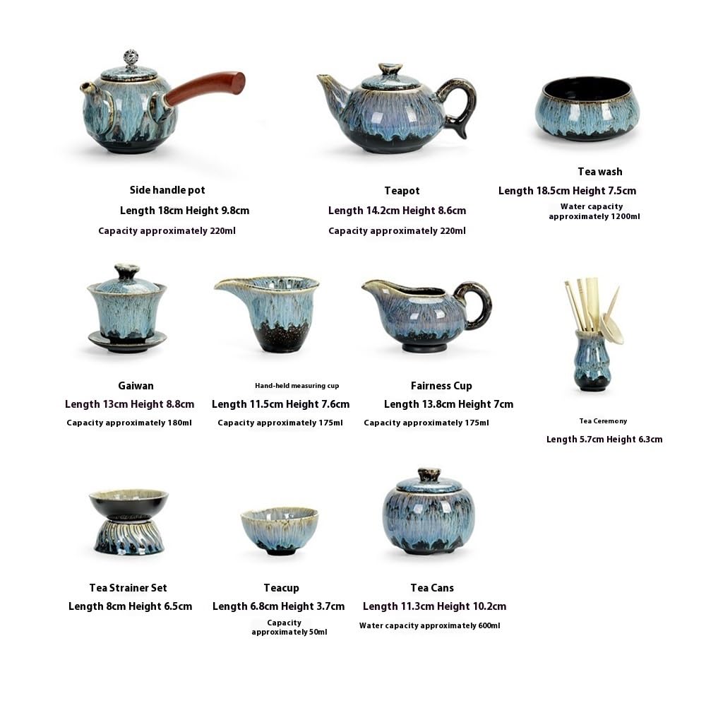 Zestaw do herbaty Ceramiczna miseczka na herbatę, filiżanka, zestaw do herbaty biurowej i konferencyjnej Zestaw do herbaty
