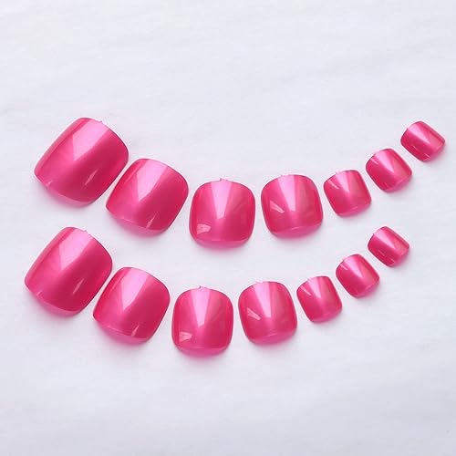 Miniatura 8 de Uñas postizas blancas a presión, 120 unidades, uñas postizas cuadradas cortas, cobertura completa, acrílico brillante, puntas de uñas postizas con 5