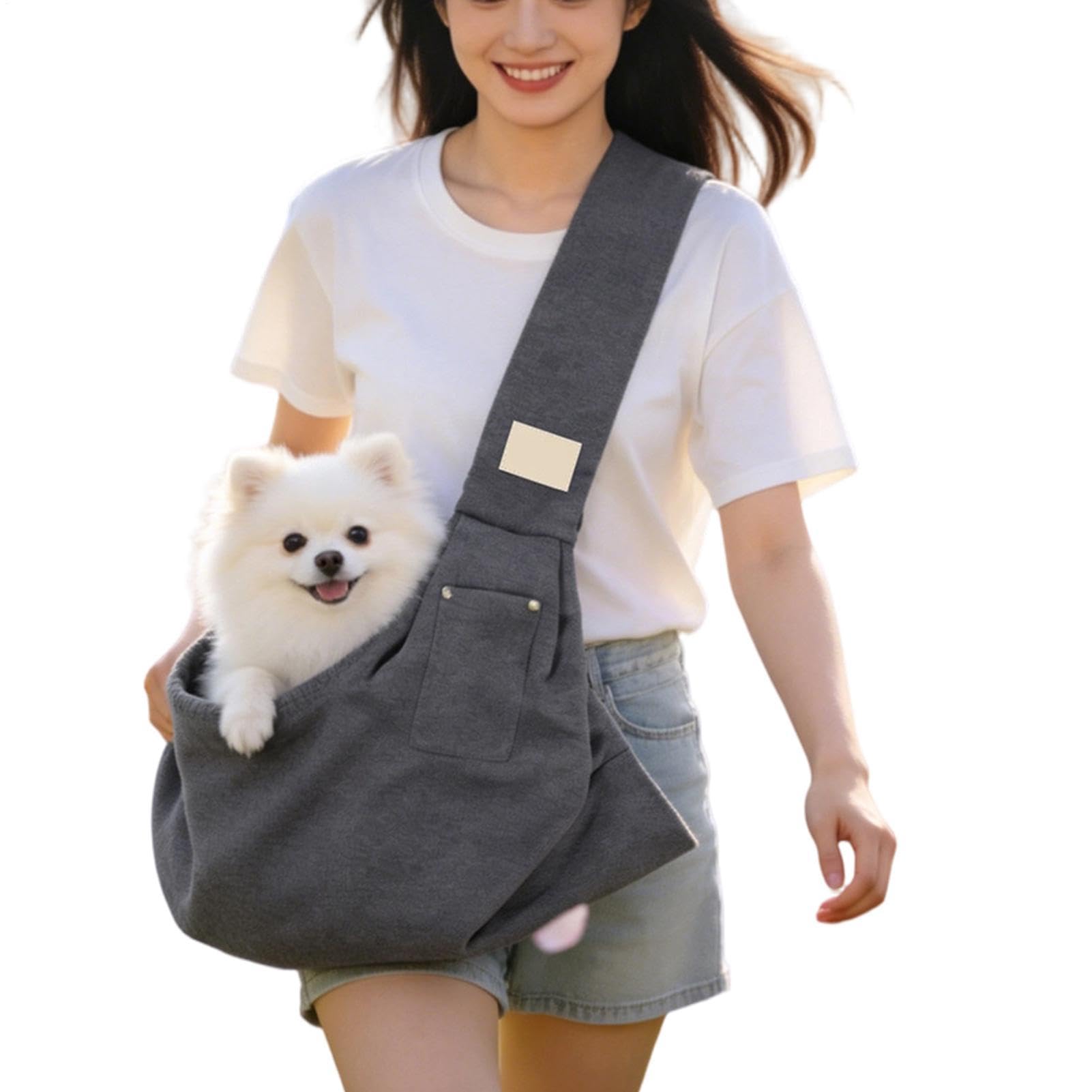 Bolsa de transporte para mascotas ligera para llevar a tu gato cómodamente al parque o de viaje