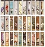 Vintage Floral Bookmarks, 30CPS (Retro Flower)