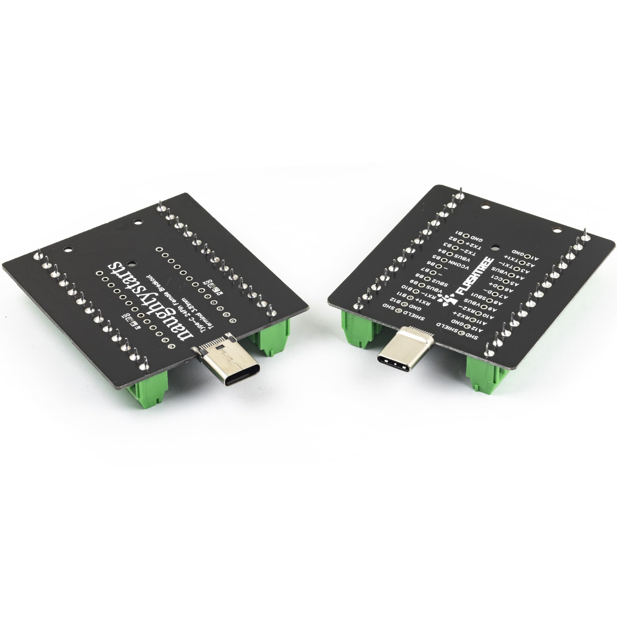 Scheda Breakout USB Tipo C Femmina 24 Pin (confezione Da 2) Per Progetti DIY