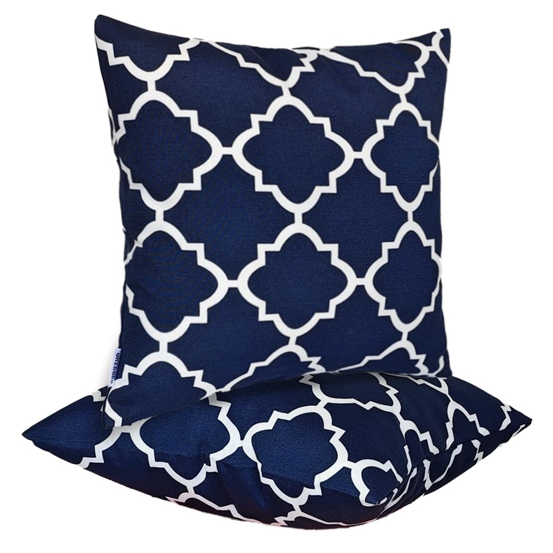 JMGBird Outdoor Patio Pillows Blue Outdoor Pillows Waterproof Throw Pillow
