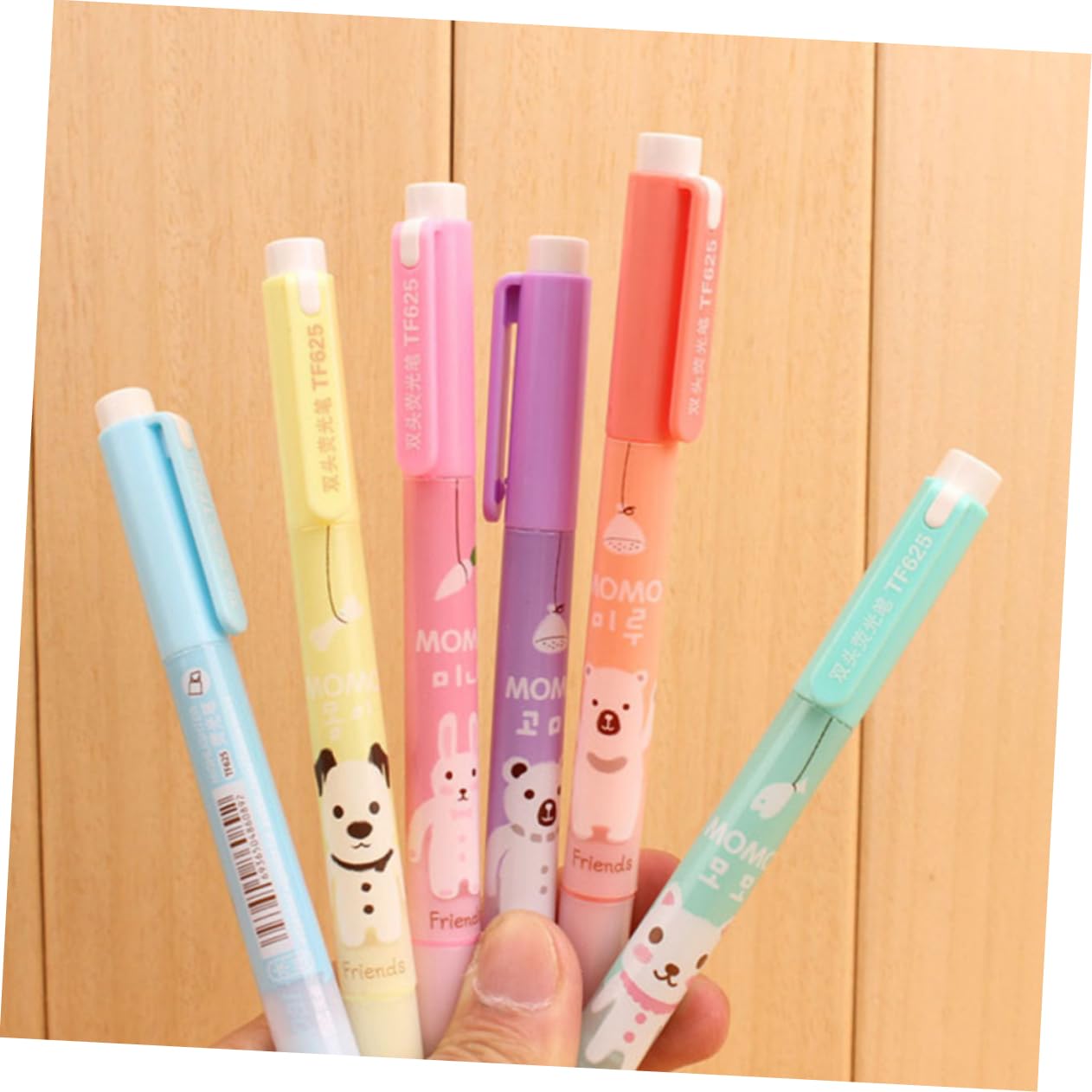 Lurrose 18pezzi Evidenziatori Doppi Fluorescente Marcatori Per e Scuola Per Note e Creativi