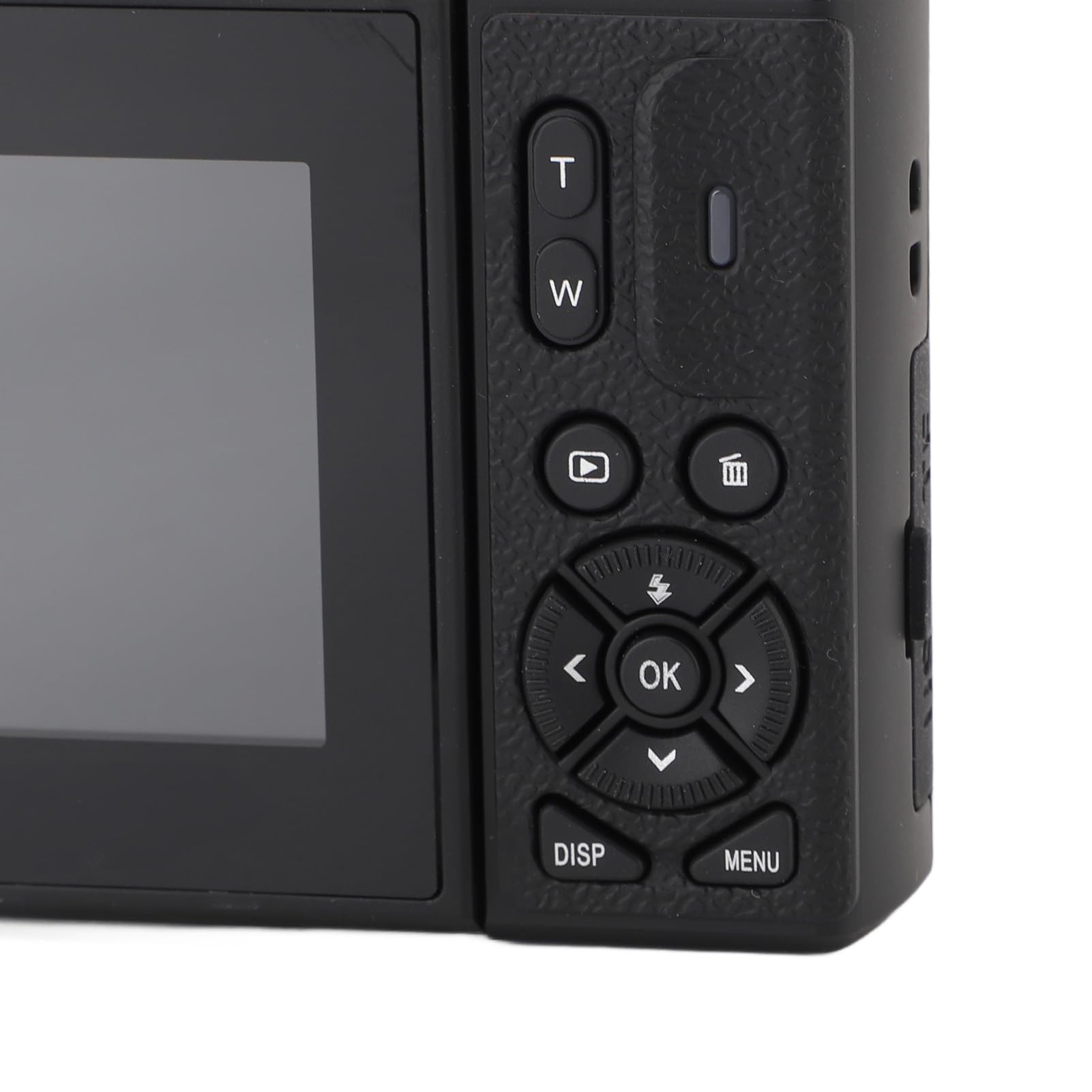 Cámara Digital de 5k HD y 75MP 18x Zoom Digital - Cámara de Vlogging WiFi para Fotografía y Video, Enfoque Automático, Pantalla de 3 Pulgadas, 128 GB (no Incluido), 1150mAh (Black)