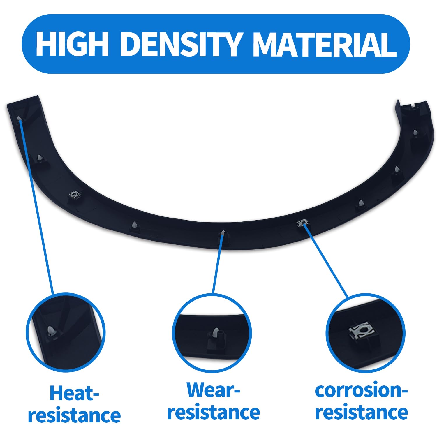 Spwrney Rear Left Fender flare for 2015-2023 Transit 150 250 350