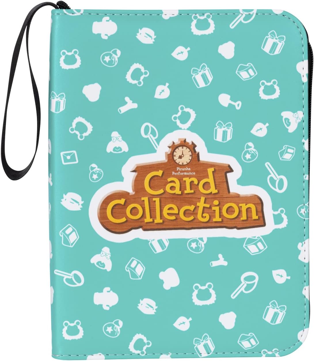 Scrapbook Turquoise | Compatible with Amiibo Animal Crossing Trading Cards