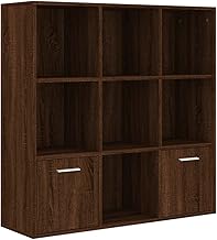 Genérico Wenjingqi Estría Color marrón Roble 98x30x98 cm, Marrón 815449