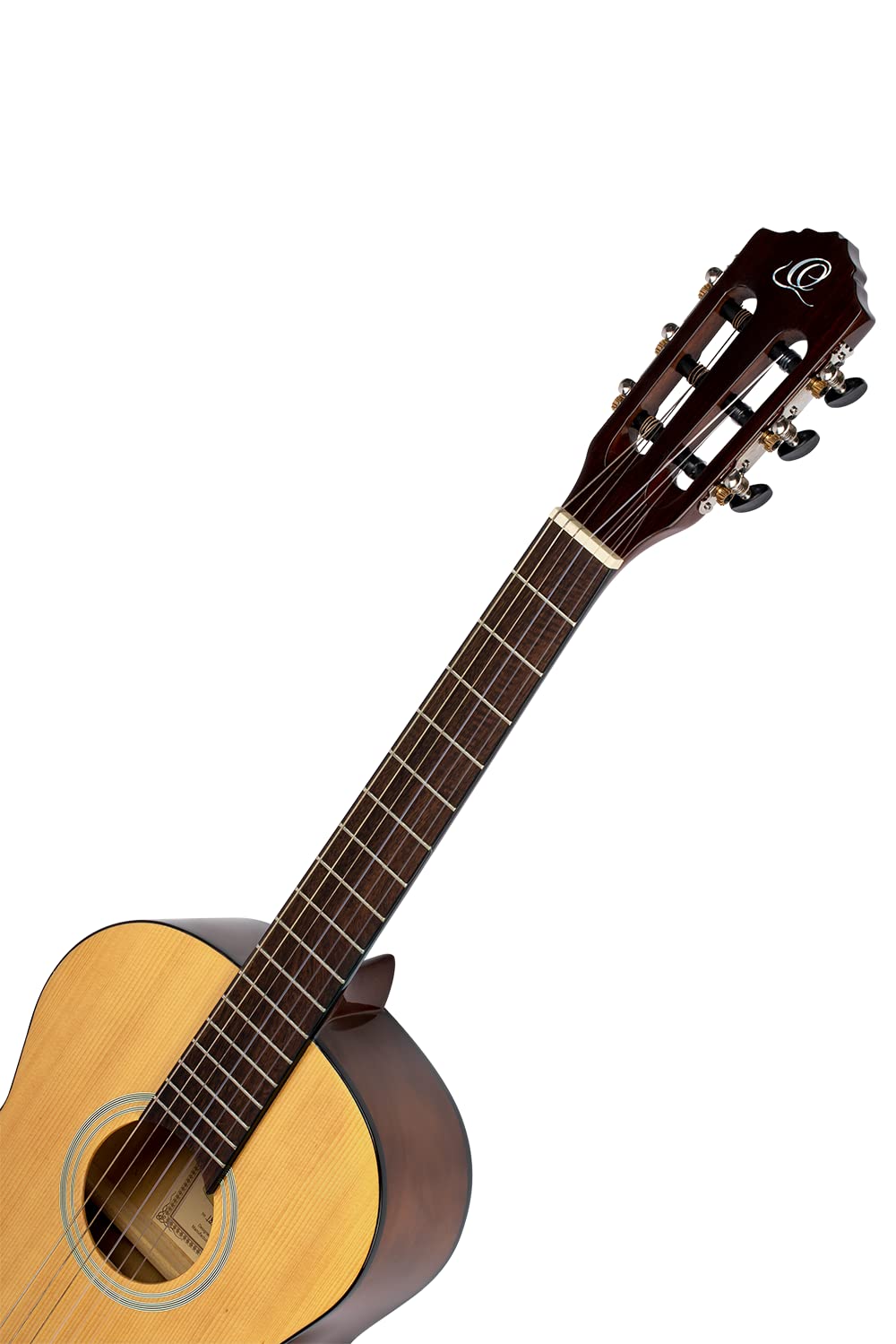 Ortega Guitars 3/4 Konzert Gitarre – Student Series – Fichte, Katalpa, Hochglanz Natur (RST5-3/4)