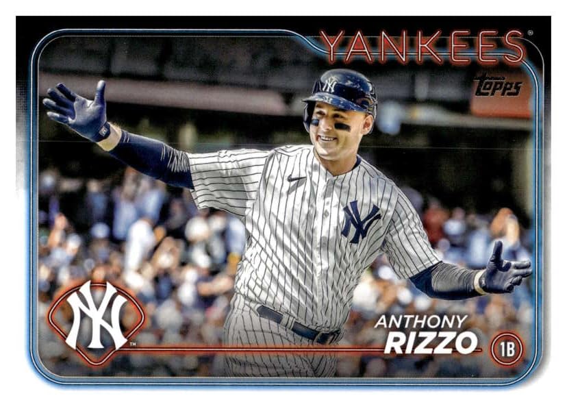 Amazon.com: 2024 Topps #184 Anthony Rizzo New York Yankees