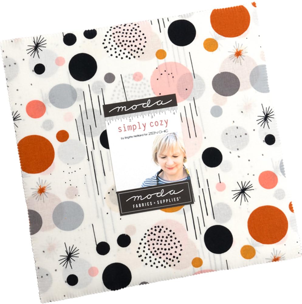 Zen Chic Simply Cozy Layer Cake 42 10-inch Squares Moda Fabrics 1890LC