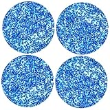  Alipis 4 Pièces Dessous De Verre Étoile Décor en Agate Cordon De Traction Léger Porte-Plat Tasse À Thé Dessous De Verre Décor Domestique Dessous De Verre À Café Décor en Cristal Dessous