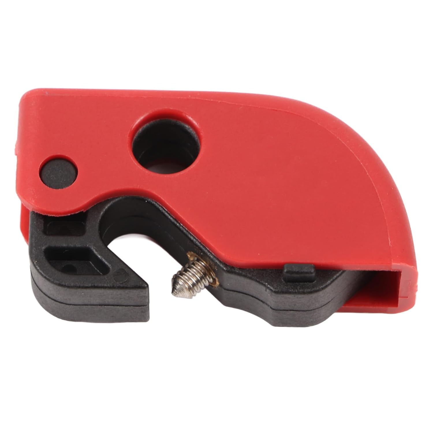 Circuit Breaker Interlock Device, Red Nylon Loto Circuit Breaker