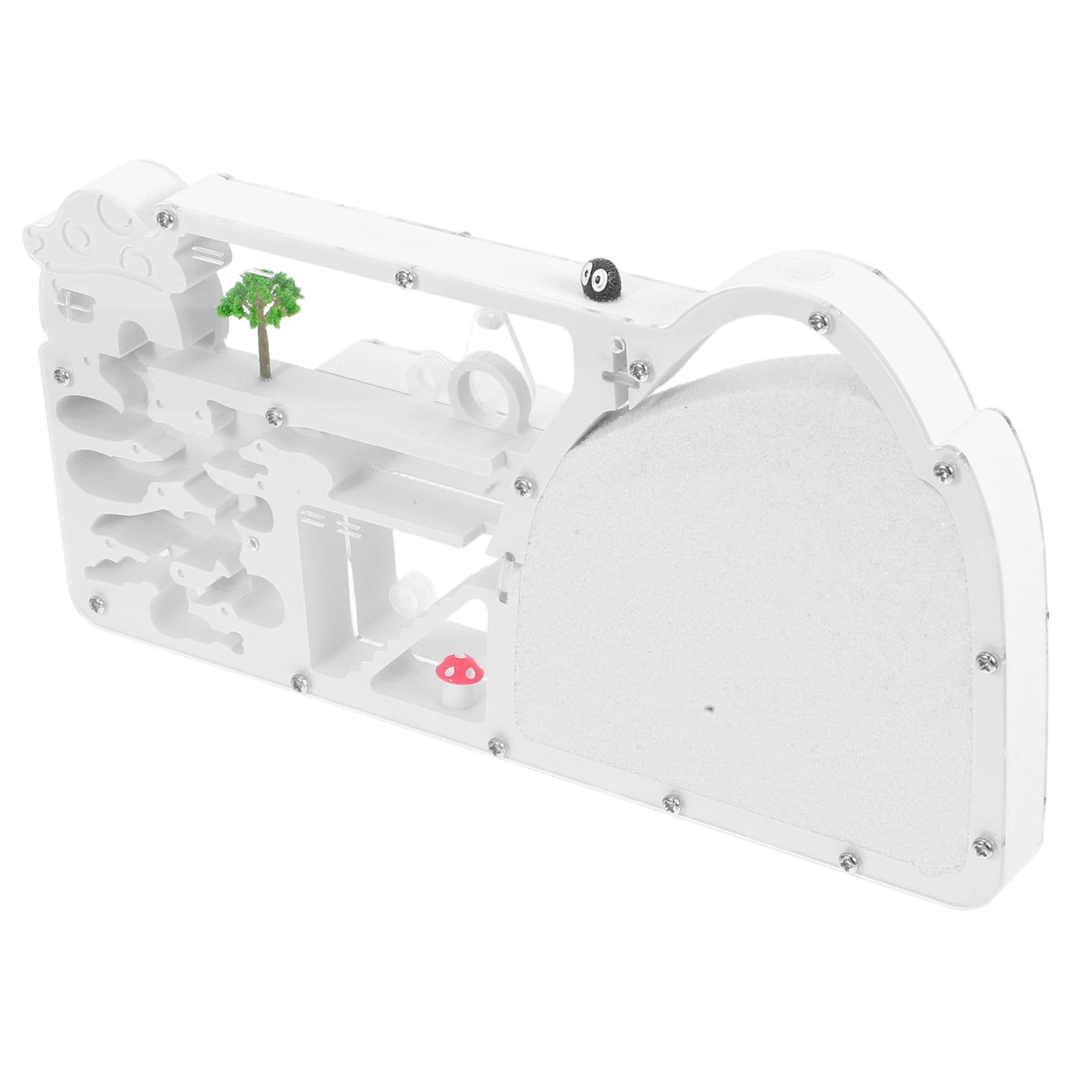 SUPVOX Observación de Hormigueros con Castillo Transparente Kit Educativo de para Taller de para Actividades Familiares y Experimentos Escolares Herramienta Científica Interactiva para