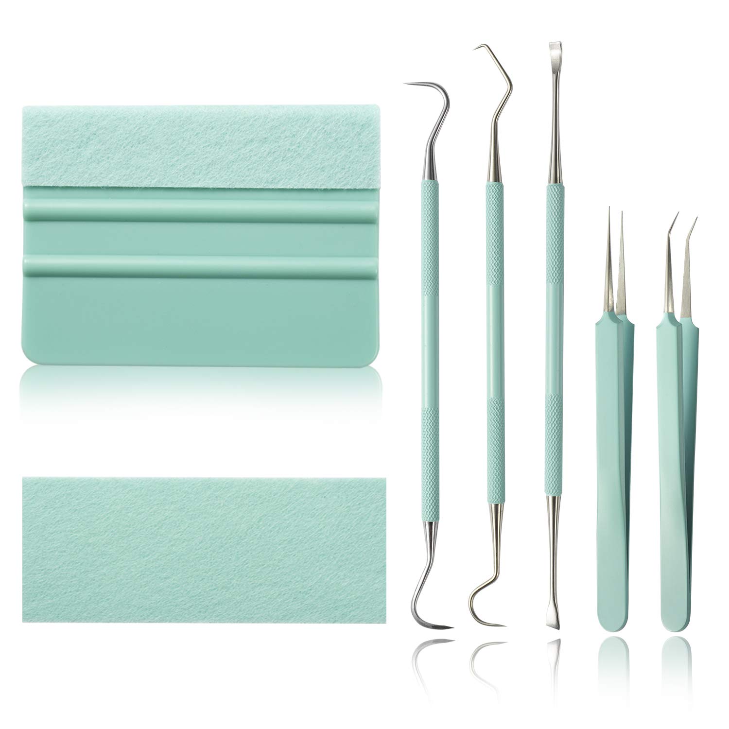 Buy Dorhui Craft Vinyl Weeder Scraper Tools,Craft Vinyl Tools with Mint