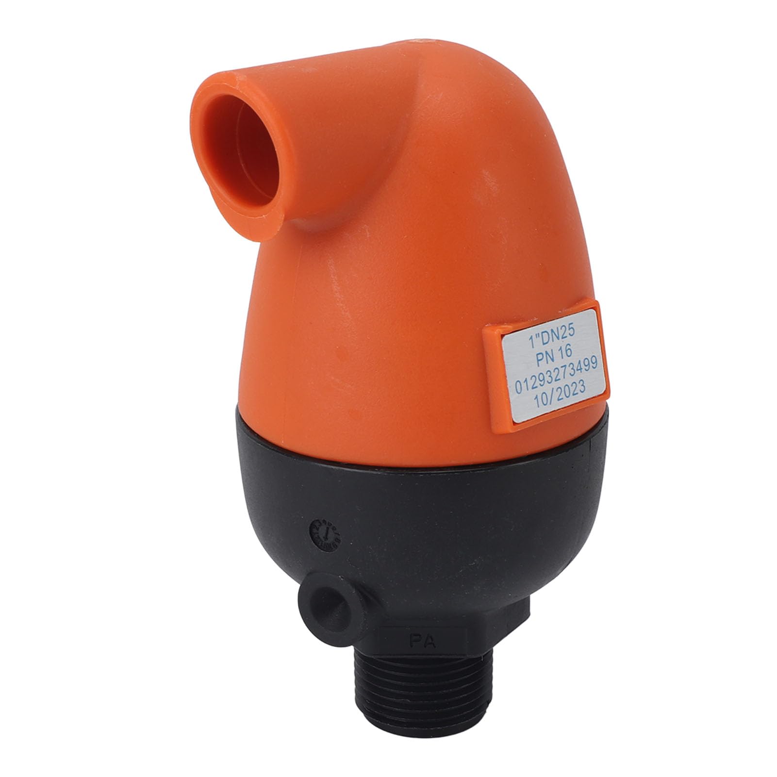 Válvula de Alivio de Aire para Riego Agrícola de Plástico Automática, Ventilación de Riego por Goteo para Jardinería y Horticultura, Hecha de Plástico (1 pulgada grande)
