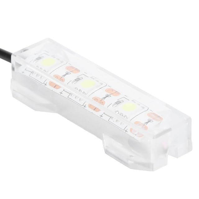 Foto 7 de 8 de Iluminación LED para acuario, pequeño acuario, planta de agua, luz, pecera de escritorio, Mini decoración