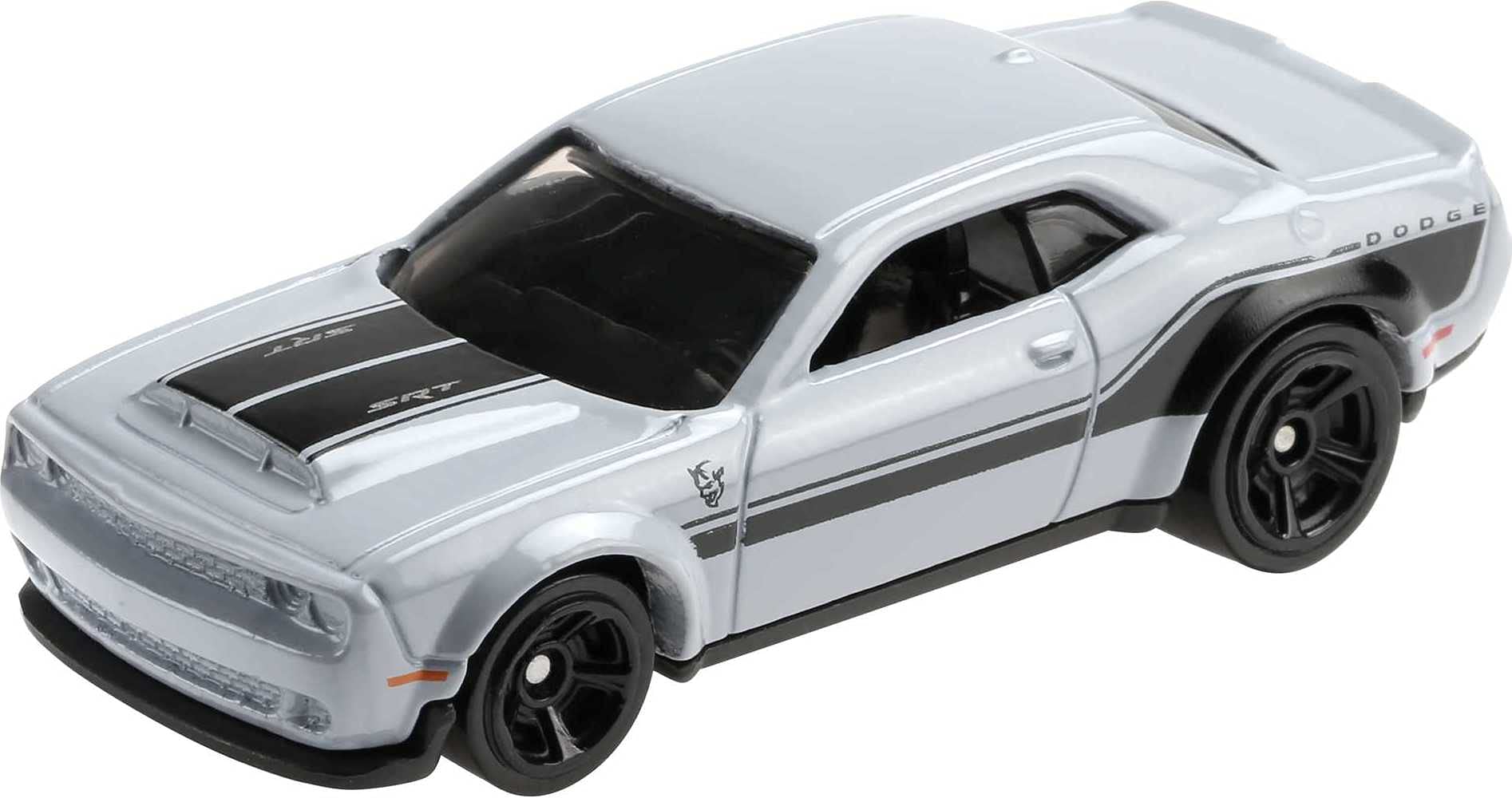 Hot Wheels '18 Dodge Challenger SRT Demon, [Gray] 2/5 : Amazon.co
