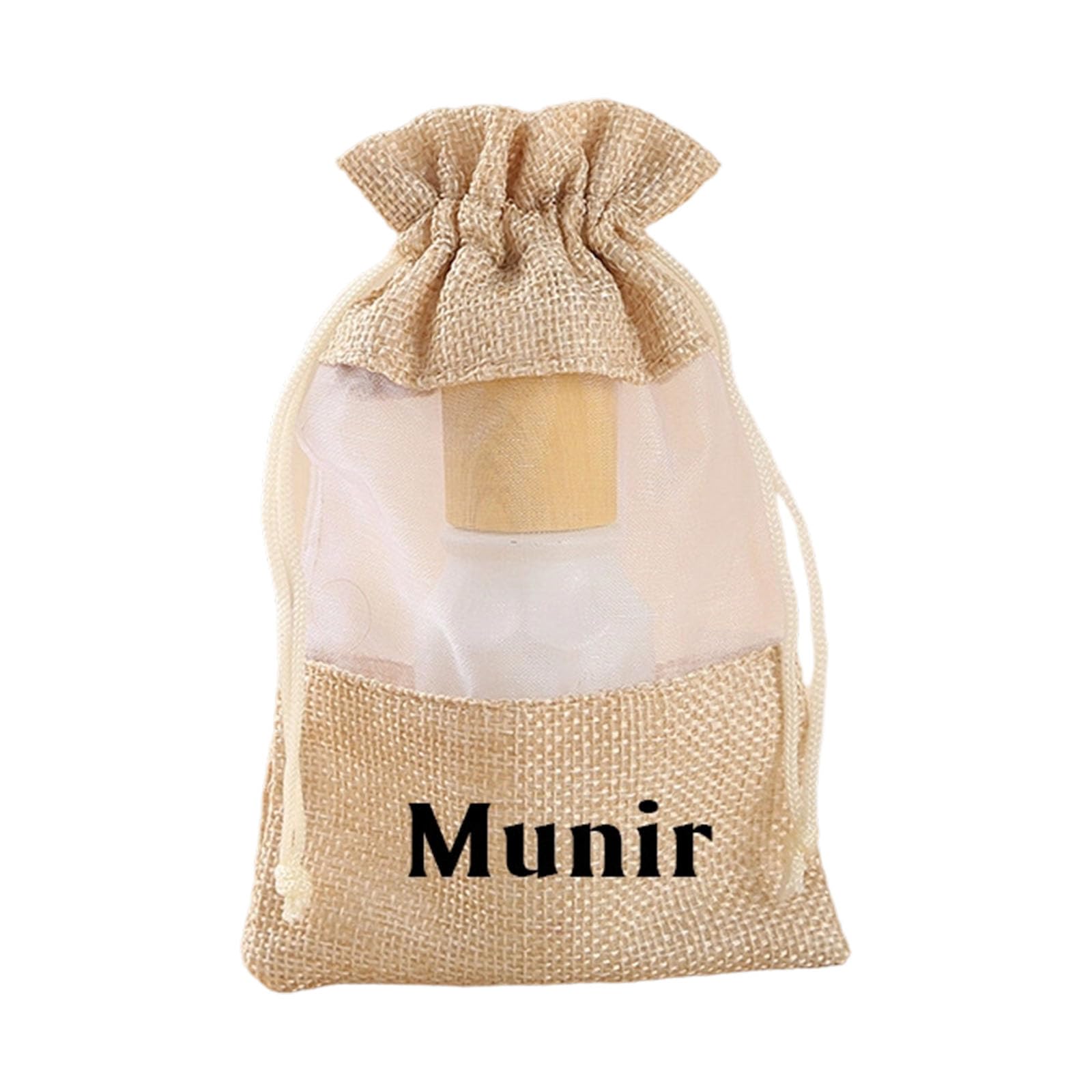 APGLSXY Linen Drawstring Pouches Multipurpose Jewelry Organizers Portable Handbag Small Item Storage Bag Drawstring Closure Travel Organizers Linen Pouches