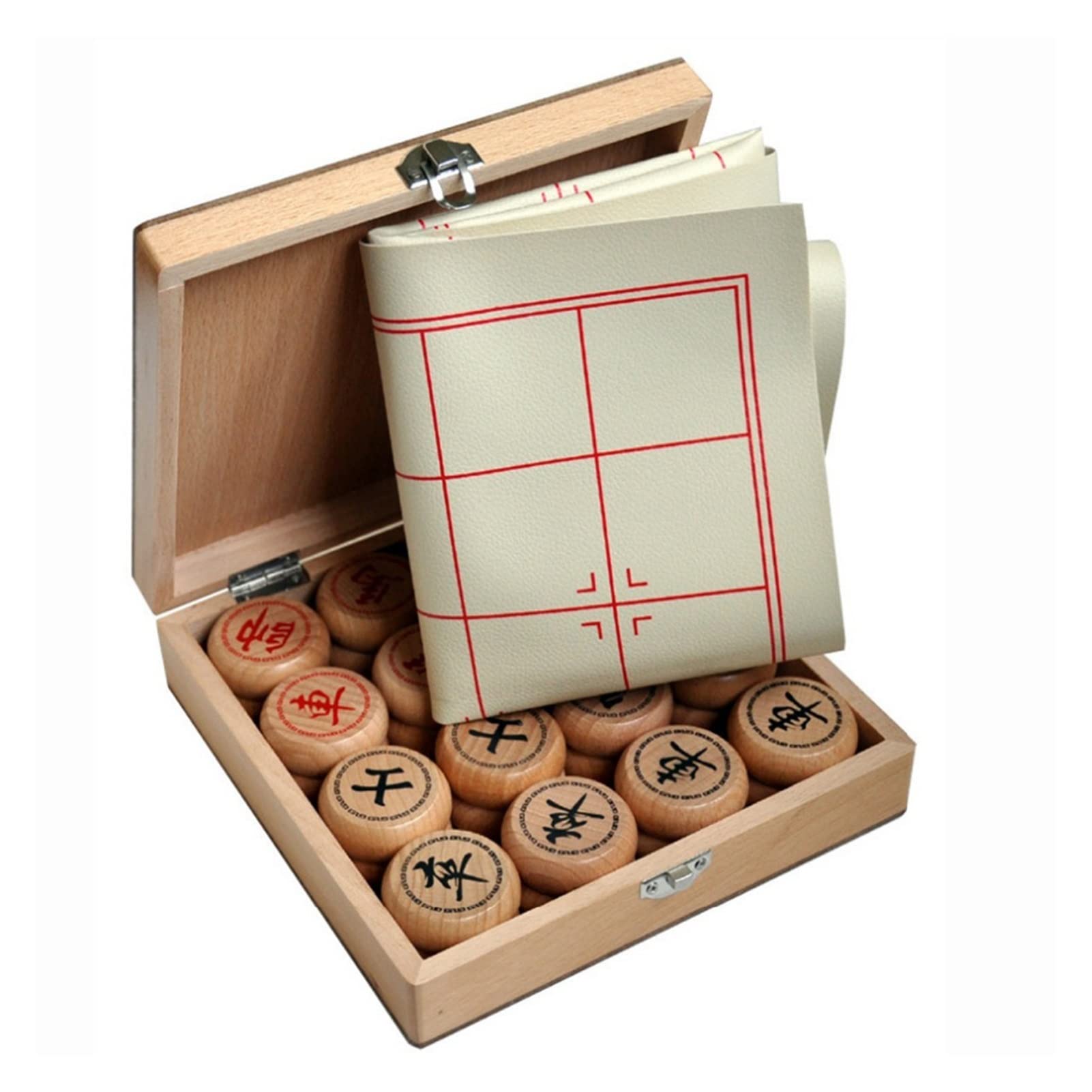 NYMFEA yaoqijie Gioco di Scacchi Cinese Tradizionale in Legno GB1212 Lasting